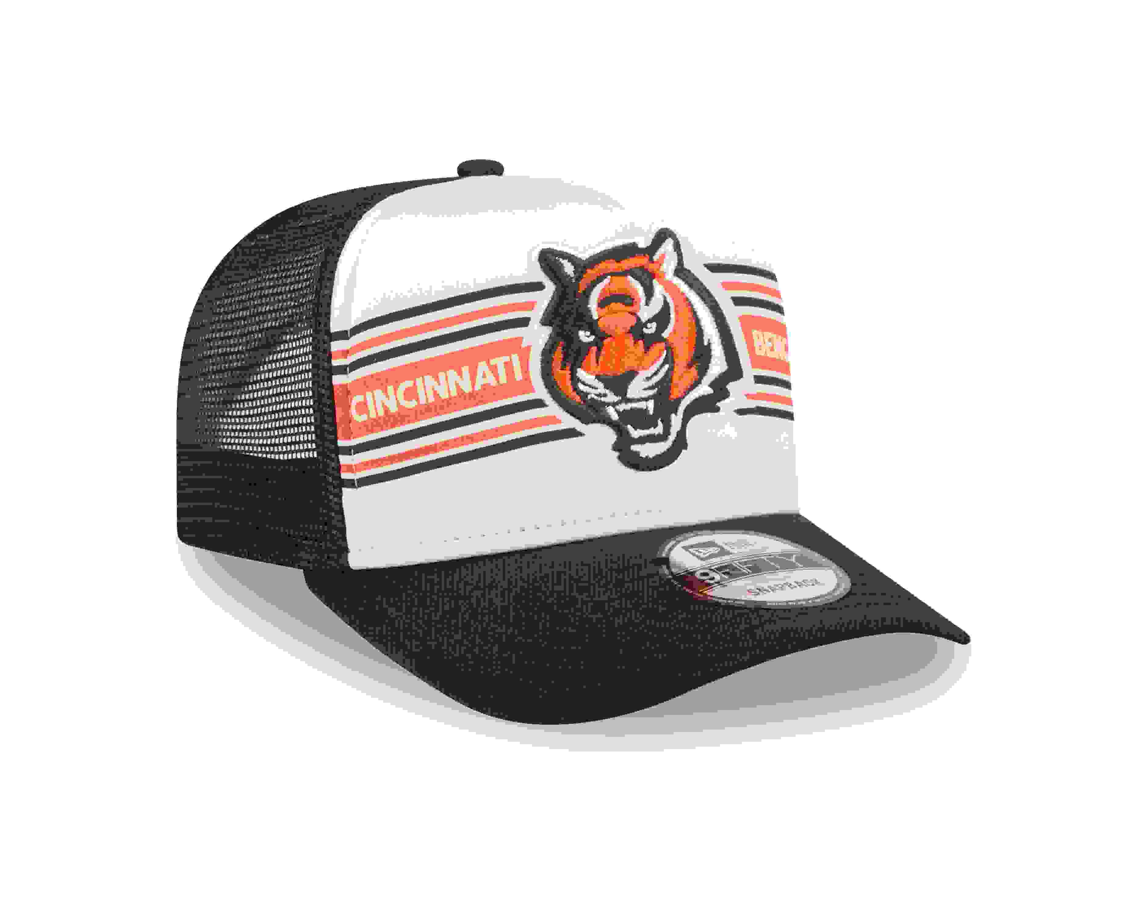 New Era Cincinnati Bengals 9FIFTY Banner Orange Snapback Hat